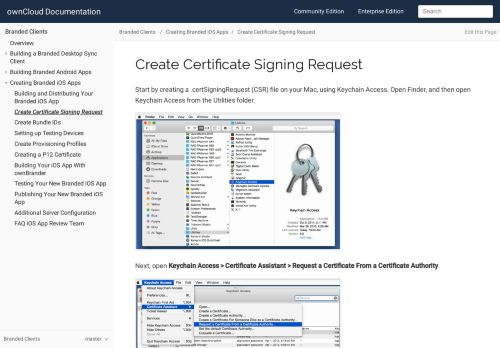 
                            9. Create Certificate Signing Request :: ownCloud Documentation