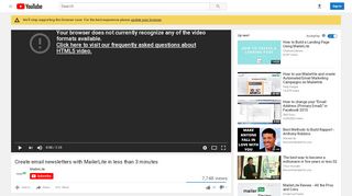 
                            8. Create email newsletters with MailerLite in less than 3 minutes ...