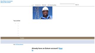 
                            5. Create Eskom Account - Our Company