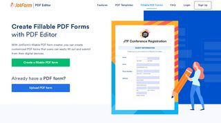 
                            11. Create Fillable PDF Forms - Online PDF Editor - JotForm