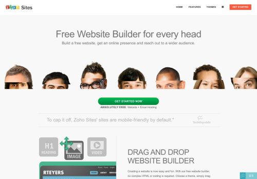 
                            3. Create Free Websites | Easy To Use Website Creator : Zoho Sites