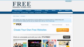 
                            10. Create Free Websites - Free Website Templates