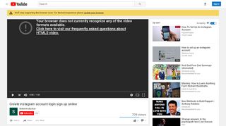 
                            12. Create instagram account login sign up online - YouTube