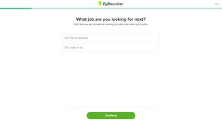 
                            3. Create Job Seeker Account | ZipRecruiter