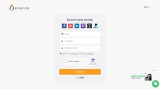 
                            3. Create new account - Login - Kinguin