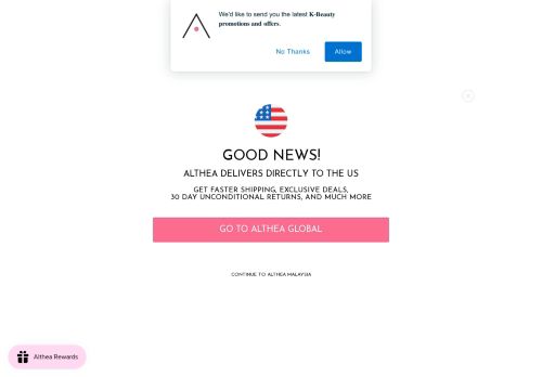
                            5. Create New Customer Account - Althea Malaysia