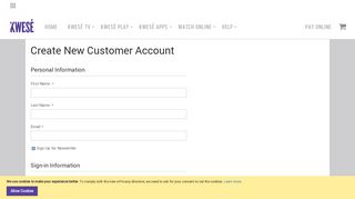 
                            3. Create New Customer Account - Kwesé - Kwese