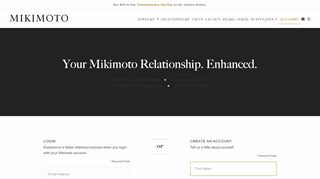 
                            10. Create New Customer Account | Mikimoto America