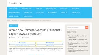 
                            8. Create New Palmchat Account | Palmchat Login - www.palmchat.im