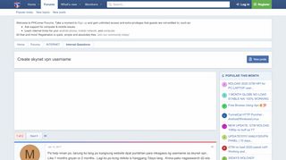 
                            5. Create skynet vpn username | Pinoy Internet and Technology Forums ...