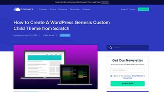 
                            2. Create WordPress Genesis Child Theme from Scratch - Cloudways