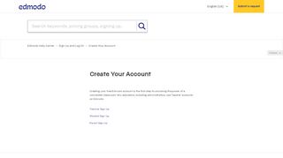 
                            9. Create Your Account – Edmodo Help Center