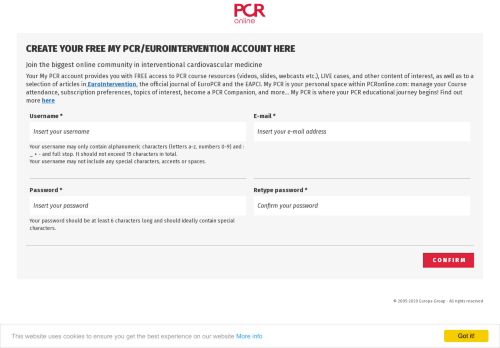 
                            5. Create your free PCRonline account | PCRonline - PCRonline.com
