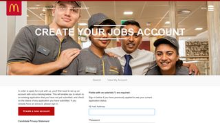 
                            9. Create Your Jobs Account