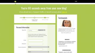 
                            1. Create Your Typepad Account | Typepad