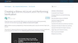 
                            11. Creating a Bittrex Account and Performing Verification – Bittrex Support