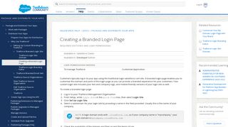 
                            5. Creating a Branded Login Page - Salesforce Help