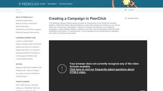 
                            12. Creating a Campaign in PeerClick - PeerClick Documentation