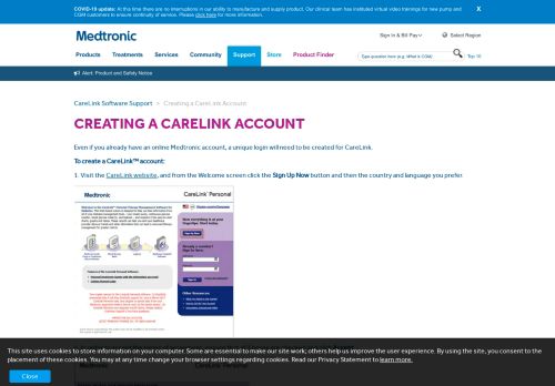 
                            6. Creating a CareLink Account | Medtronic Diabetes