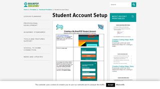 
                            3. Creating a My BrainPOP Student Account - Step Guide