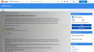 
                            10. Creating a persistent Live USB of elementary OS. : elementaryos ...