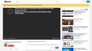 
                            6. Creating a SciFinder Account - YouTube