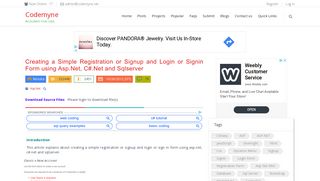 
                            11. Creating a Simple Registration or Signup and Login or Signin Form ...