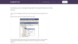 
                            12. Creating a user and granting table level permissions in SQL Server ...