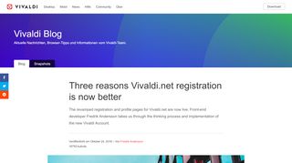 
                            3. Creating a Vivaldi Account just got easier | Vivaldi Browser