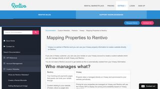 
                            11. Creating a Website Through Vreasy - Rentivo Documentation ...
