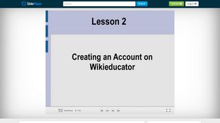 
                            7. Creating an Account on Wikieducator - ppt download - SlidePlayer