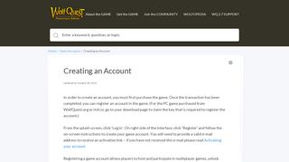 
                            6. Creating an Account