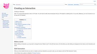 
                            3. Creating an Interaction - Yiffalicious wiki