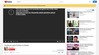 
                            8. Creating an online Portfolio on Weebly - YouTube