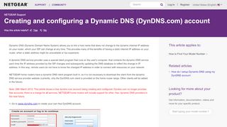 
                            5. Creating and configuring a Dynamic DNS (DynDNS.com) account ...
