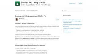 
                            8. Creating and linking accounts on Muslim Pro – Muslim Pro - Help Center