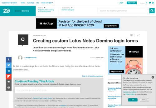 
                            13. Creating custom Lotus Notes Domino login forms - SearchDomino