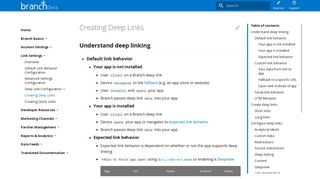 
                            7. Creating Deep Links - Branch Docs