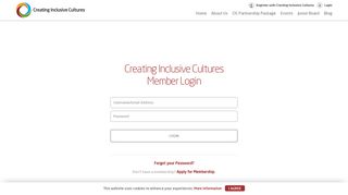 
                            9. Creating Inclusive Cultures - Login
