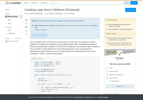 
                            2. Creating Login form in Winform C# - Stack Overflow