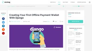 
                            5. Creating Off-Line Payment Wallet with Django | Django Offline ...