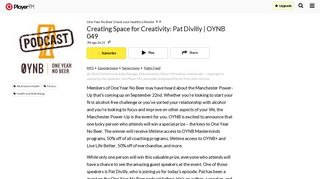 
                            9. Creating Space For Creativity: Pat Divilly | OYNB 049 One Year No ...