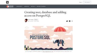 
                            11. Creating user, database and adding access on PostgreSQL - Medium