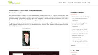 
                            8. Creating Your Own Login Link in WordPress - Digital Inkwell