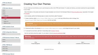 
                            6. Creating Your Own Themes