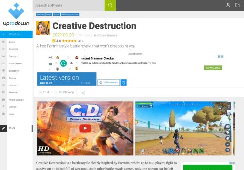 
                            10. Creative Destruction 3.0.36 - Download
