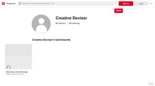 
                            8. Creative Deviser (cdeviser) on Pinterest