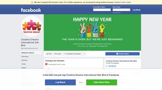 
                            3. Creative Dreams International Sdn Bhd - Halaman Utama | Facebook