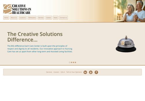 
                            13. Creative Solution in Health Care Corporate Website