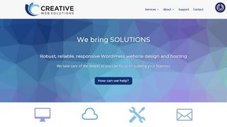 
                            5. Creative Web Solutions | Robust, reliable, responsive WordPress ...
